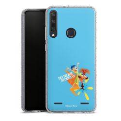 Carry Case Hülle Transparent/glitter ohne Band