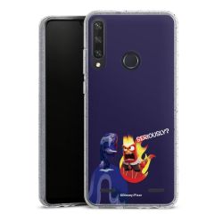 Carry Case Hülle Transparent/glitter ohne Band