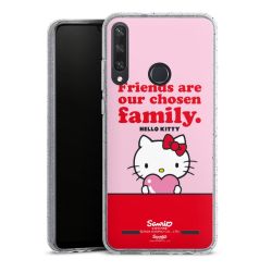 Carry Case Hülle Transparent/glitter ohne Band