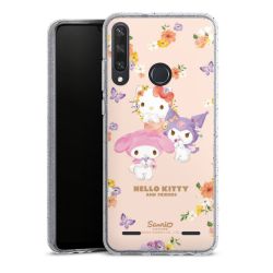 Carry Case Hülle Transparent/glitter ohne Band