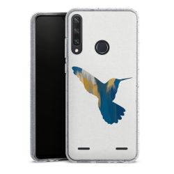 Carry Case Hülle Transparent/glitter ohne Band