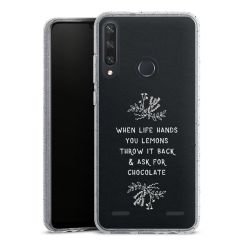 Carry Case Hülle Transparent/glitter ohne Band