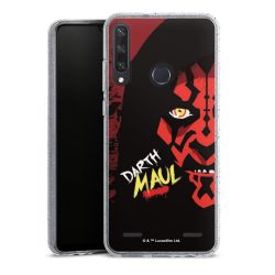 Carry Case Hülle Transparent/glitter ohne Band