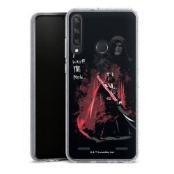 Carry Case Hülle Transparent/glitter ohne Band