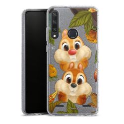 Carry Case Hülle Transparent/glitter ohne Band