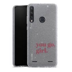 Carry Case Hülle Transparent/glitter ohne Band