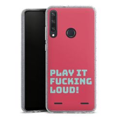 Carry Case Hülle Transparent/glitter ohne Band