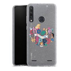 Carry Case Hülle Transparent/glitter ohne Band