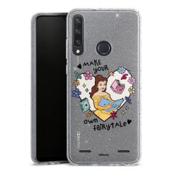 Carry Case Hülle Transparent/glitter ohne Band