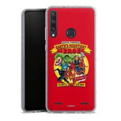 Carry Case Hülle Transparent/glitter ohne Band