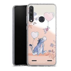 Carry Case Hülle Transparent/glitter ohne Band