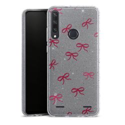 Carry Case Hülle Transparent/glitter ohne Band