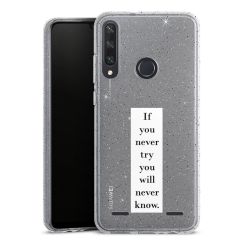 Carry Case Hülle Transparent/glitter ohne Band