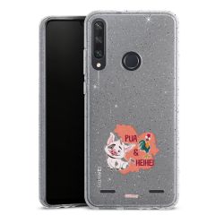 Carry Case Hülle Transparent/glitter ohne Band