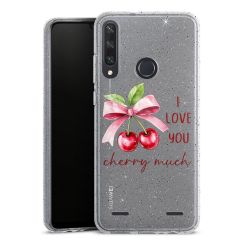 Carry Case Hülle Transparent/glitter ohne Band