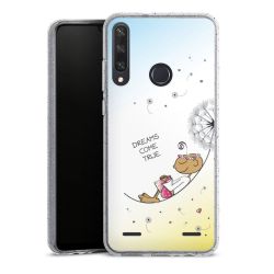 Carry Case Hülle Transparent/glitter ohne Band