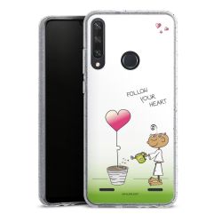 Carry Case Hülle Transparent/glitter ohne Band