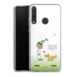 Carry Case Hülle Transparent/glitter ohne Band