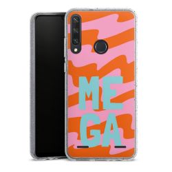 Carry Case Hülle Transparent/glitter ohne Band