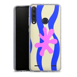 Carry Case Hülle Transparent/glitter ohne Band