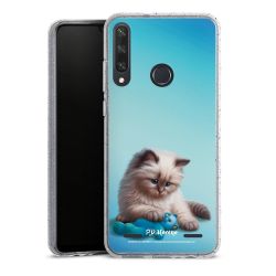 Carry Case Hülle Transparent/glitter ohne Band