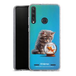 Carry Case Hülle Transparent/glitter ohne Band