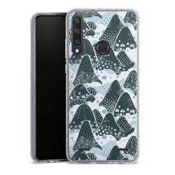 Carry Case Hülle Transparent/glitter ohne Band