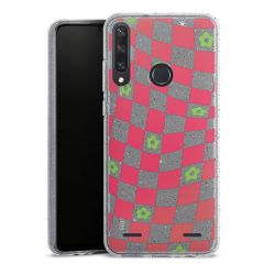 Carry Case Hülle Transparent/glitter ohne Band