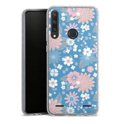 Carry Case Hülle Transparent/glitter ohne Band