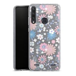 Carry Case Hülle Transparent/glitter ohne Band