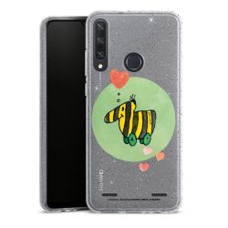 Carry Case Hülle Transparent/glitter ohne Band