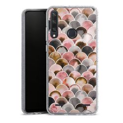 Carry Case Hülle Transparent/glitter ohne Band