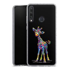 Carry Case Hülle Transparent/glitter ohne Band