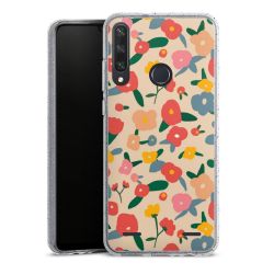 Carry Case Hülle Transparent/glitter ohne Band