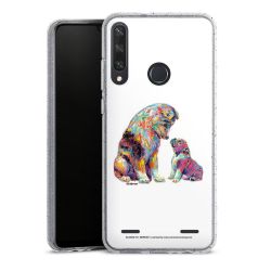 Carry Case Hülle Transparent/glitter ohne Band