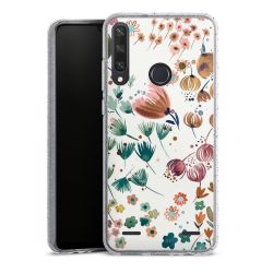 Carry Case Hülle Transparent/glitter ohne Band