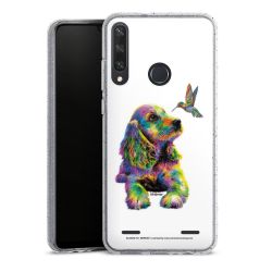 Carry Case Hülle Transparent/glitter ohne Band