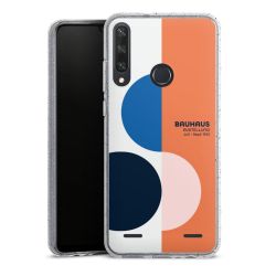 Carry Case Hülle Transparent/glitter ohne Band