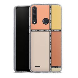 Carry Case Hülle Transparent/glitter ohne Band