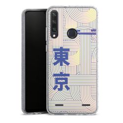 Carry Case Hülle Transparent/glitter ohne Band