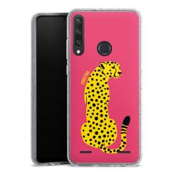 Carry Case Hülle Transparent/glitter ohne Band