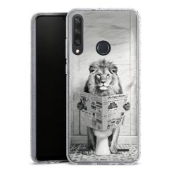 Carry Case Hülle Transparent/glitter ohne Band