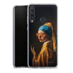 Carry Case Hülle Transparent/glitter ohne Band