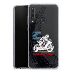 Carry Case Hülle Transparent/glitter ohne Band