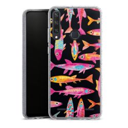 Carry Case Hülle Transparent/glitter ohne Band