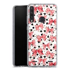 Carry Case Hülle Transparent/glitter ohne Band