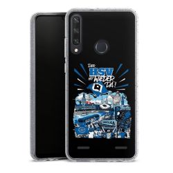 Carry Case Hülle Transparent/glitter ohne Band