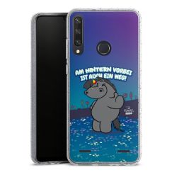 Carry Case Hülle Transparent/glitter ohne Band