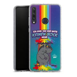 Carry Case Hülle Transparent/glitter ohne Band