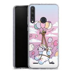 Carry Case Hülle Transparent/glitter ohne Band